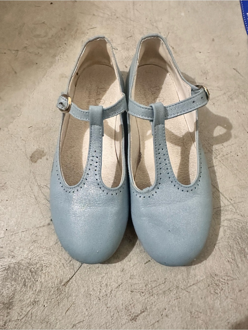 Rampage Girls' T-Strap Dress Shoes - Light Blue